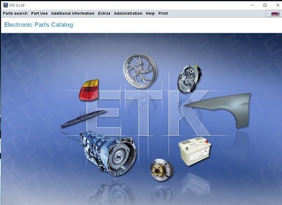 BMW ETK 01-2020 PARTS CATALOG, ESYS, ISTA 2020, INPA Workshop.