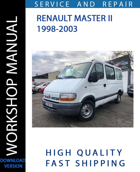RENAULT MASTER II 1998-2003 Workshop Manual | Instant Download