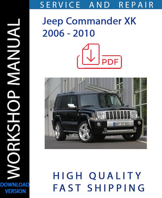 JEEP COMMANDER XK 2006 - 2010  Workshop Manual | Instant Download