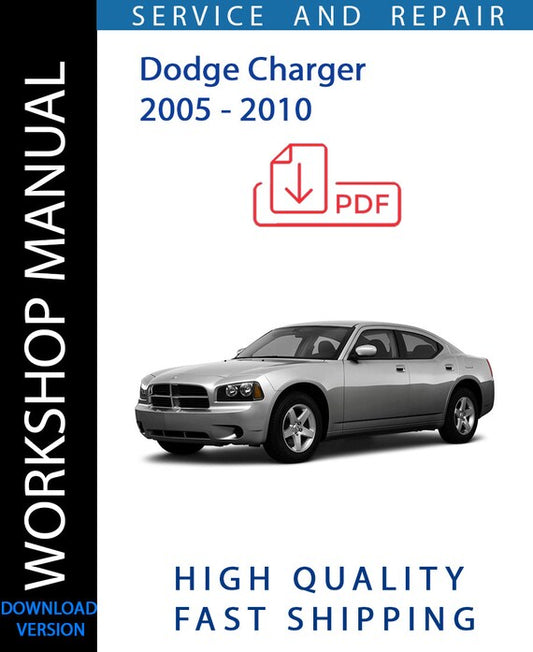 DODGE CHARGER 2005 2006 2007 2008 2009 2010  Workshop Manual | Instant Download