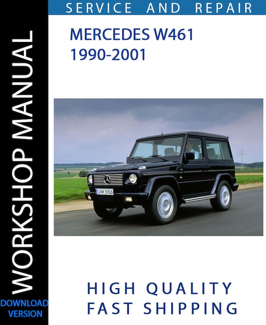 MERCEDES W461 1990-2001 Workshop Manual | Instant Download