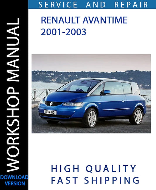 RENAULT AVANTIME 2001-2003 Workshop Manual | Instant Download