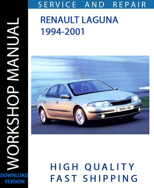 RENAULT LAGUNA 1994-2001 Workshop Manual | Instant Download