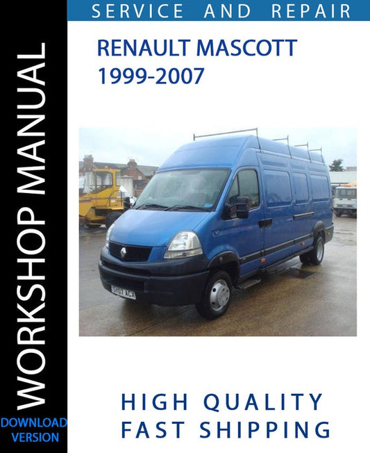 RENAULT MASCOTT 1999-2007 Workshop Manual | Instant Download