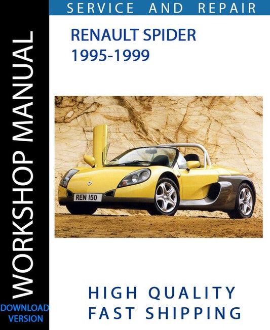 RENAULT SPIDER 1995-1999 Workshop Manual | Instant Download