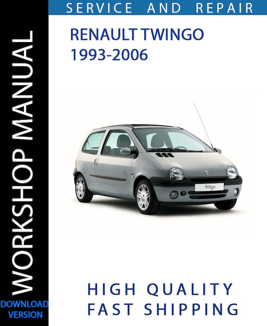 RENAULT TWINGO 1993-2006 Workshop Manual | Instant Download