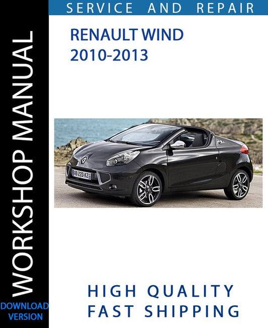 RENAULT WIND 2010-2013 Workshop Manual | Instant Download