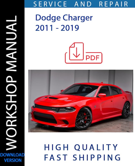 DODGE CHARGER 2011 - 2019 Workshop Manual | Instant Download