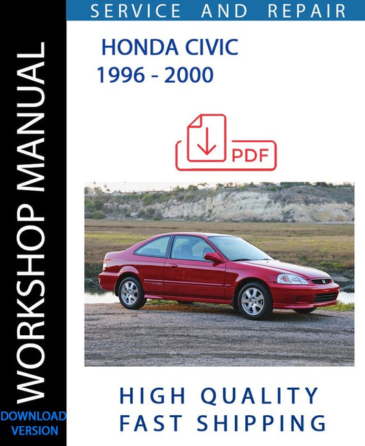 HONDA CIVIC 1996 - 2000 Workshop Manual | Instant Download