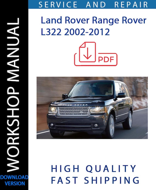 RANGE ROVER Service Manual – Cover Manuals