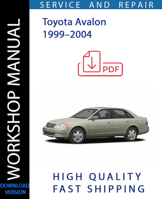 TOYOTA AVALON 1999–2004 Workshop Manual | Instant Download