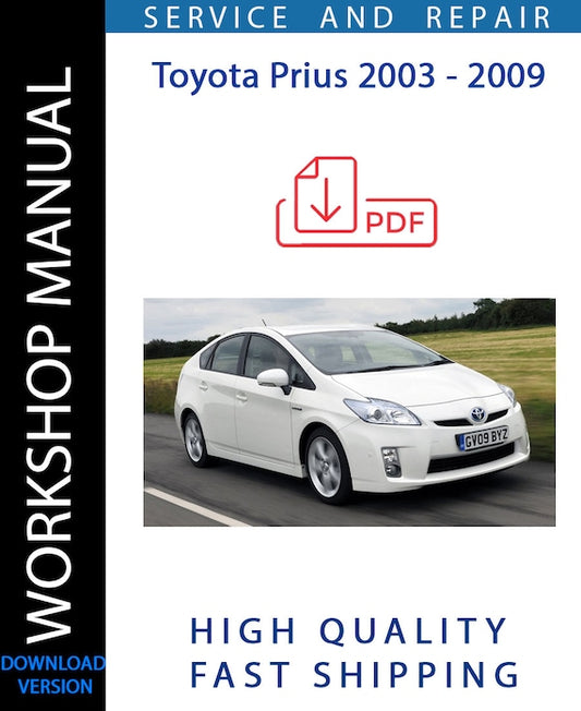 TOYOTA PRIUS 2003 - 2009 Workshop Manual | Instant Download
