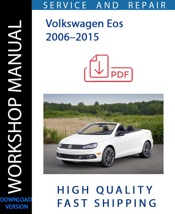 VOLKSWAGEN EOS 2006–2015 Workshop Manual | Instant Download