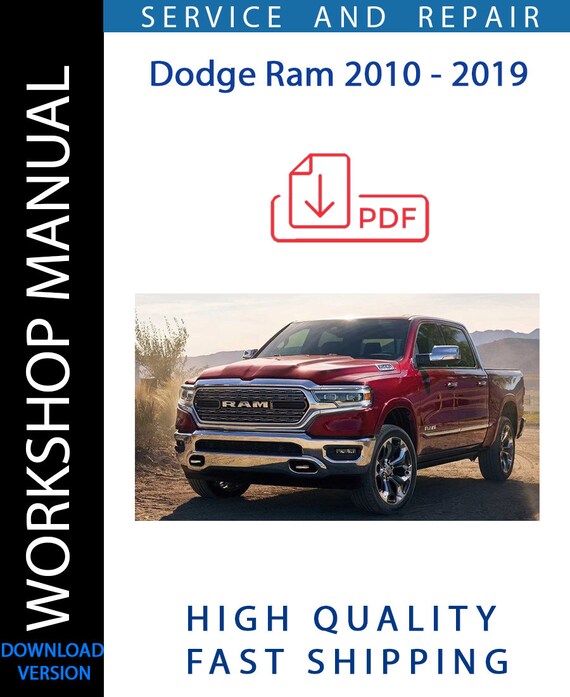 DODGE RAM 2010 - 2019 Workshop Manual | Instant Download – Cover Manuals