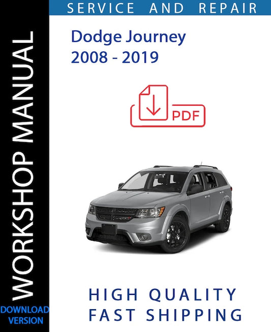DODGE JOURNEY 2008 - 2019 Workshop Manual | Instant Download