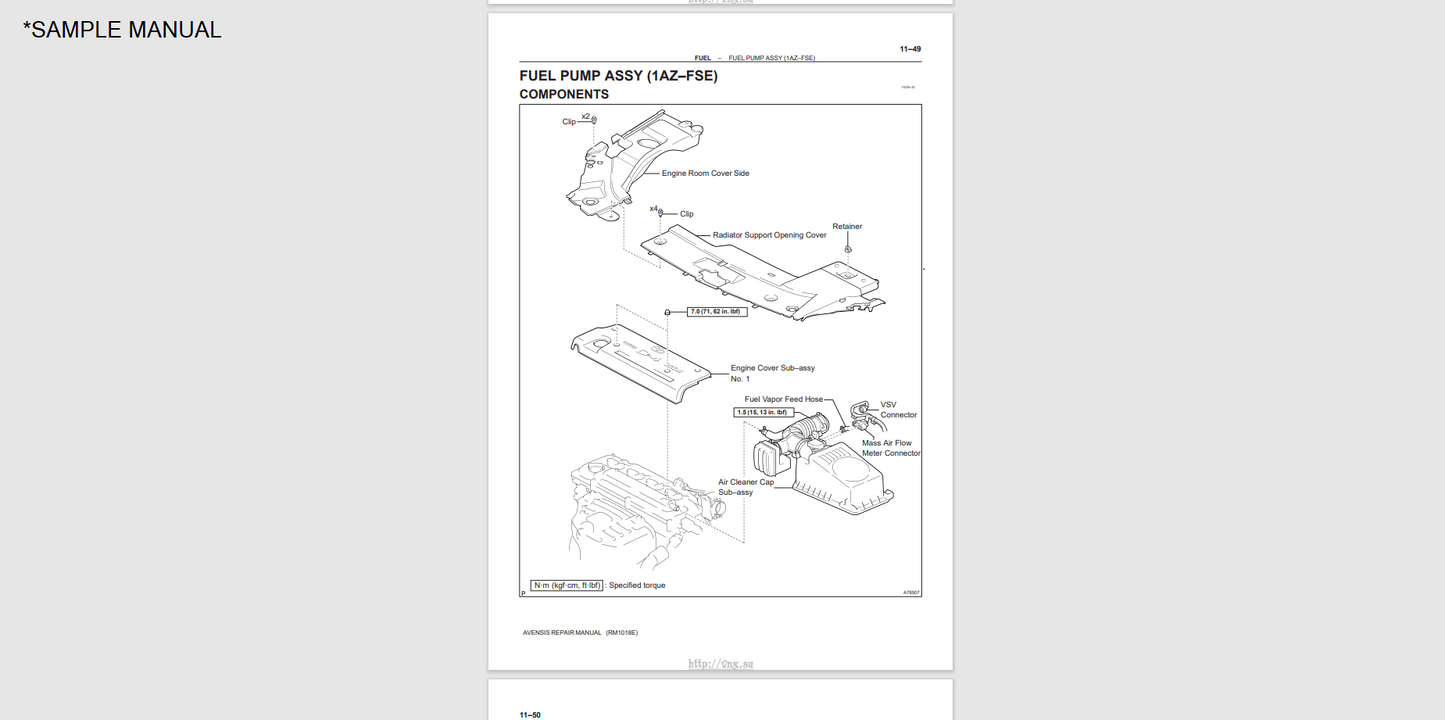 MAZDA RX-7 1989 1992 Workshop Manual | Instant Download